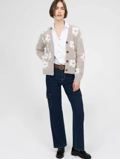 Blouse à manches 3/4 avec boutons