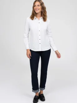 Blouse à manches longues avec boutons