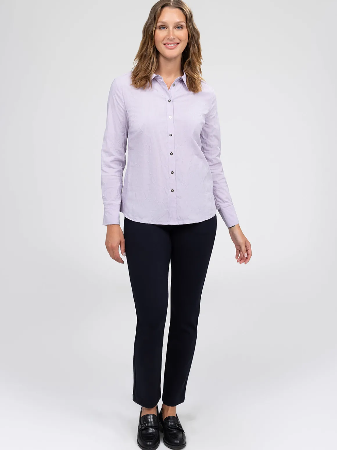 Blouse à manches longues avec boutons
