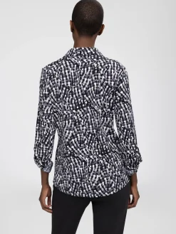 Blouse à manches longues avec boutons