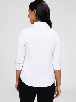Blouse à manches longues avec boutons