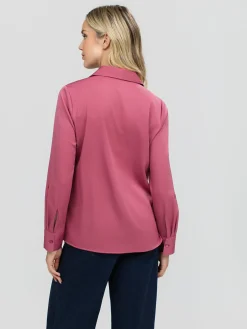 Blouse à manches longues avec boutons