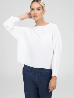 Blouse ample à manches longues