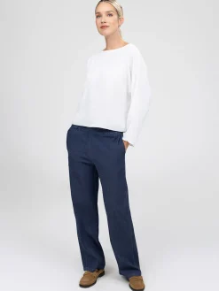 Blouse ample à manches longues