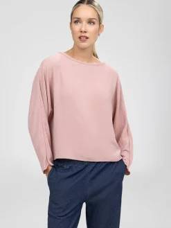 Blouse ample à manches longues