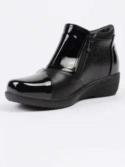 Bottes à talons compensés