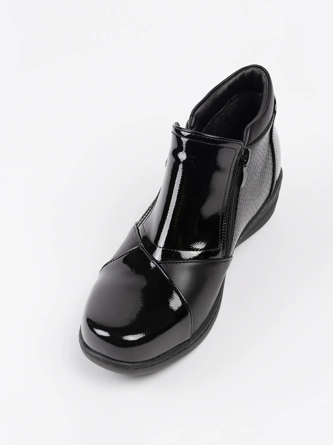 Bottes à talons compensés