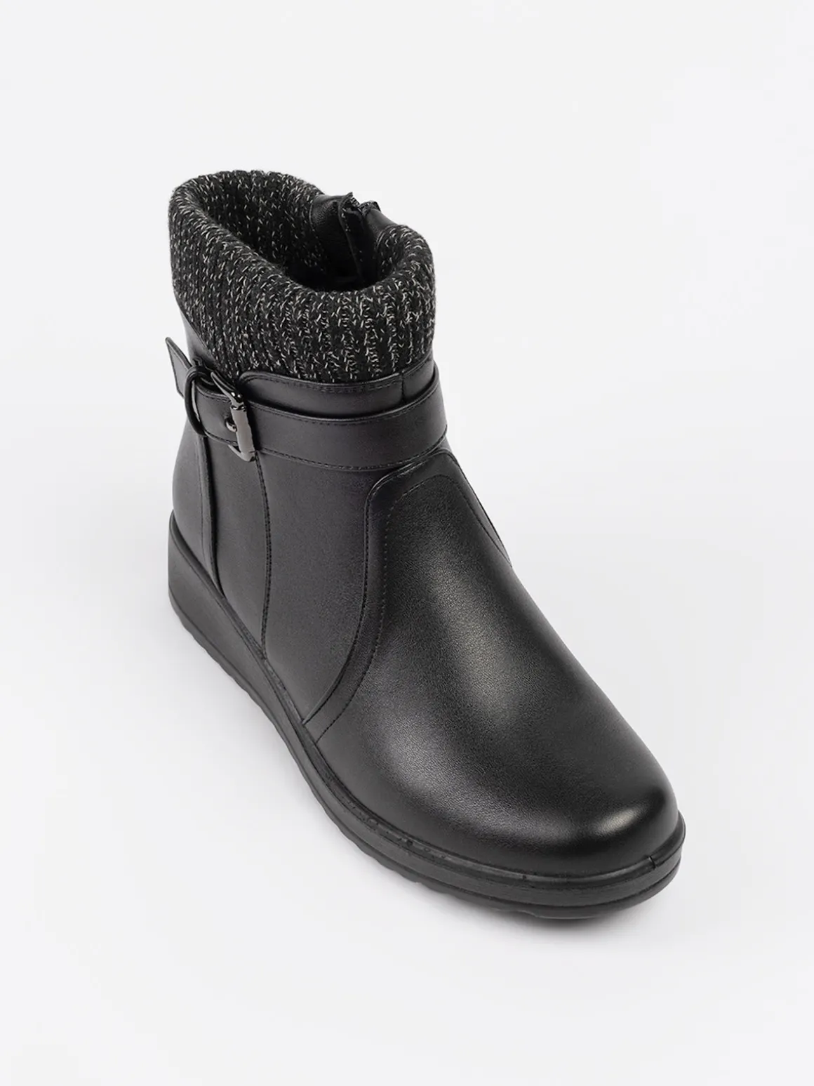 Bottes d'hiver à talons compensés