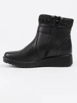 Bottes d'hiver à talons compensés