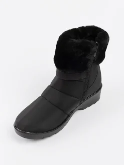 Bottes d'hiver à talons compensés