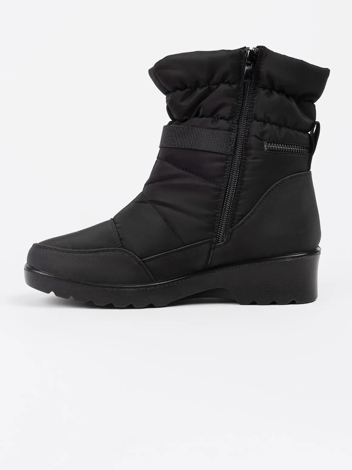 Bottes d'hiver à talons compensés