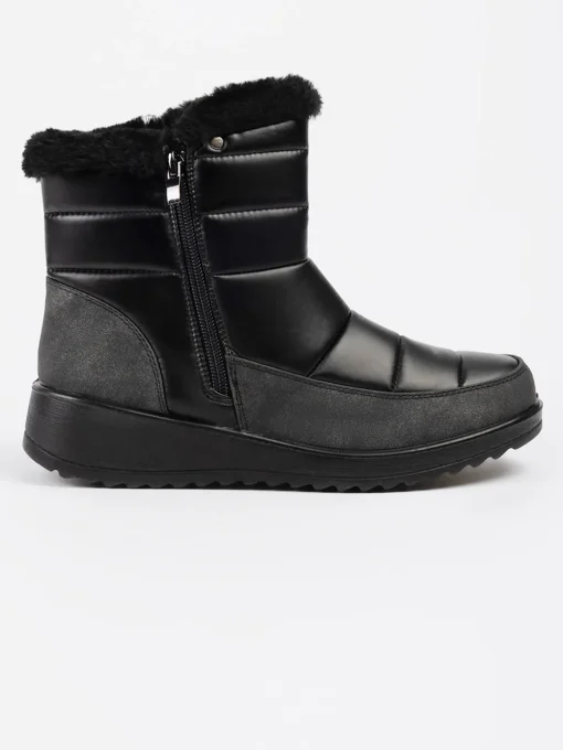 Bottes d'hiver à talons compensés