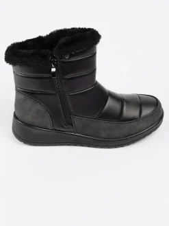 Bottes d'hiver à talons compensés