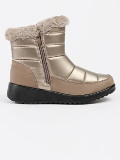 Bottes d'hiver à talons compensés