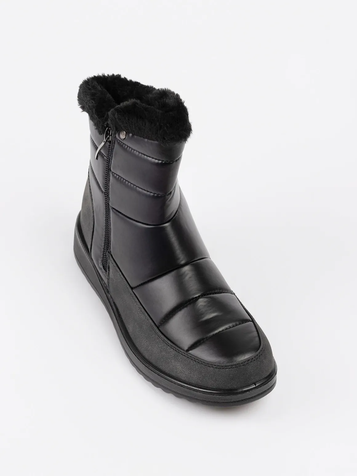 Bottes d'hiver à talons compensés