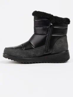 Bottes d'hiver à talons compensés