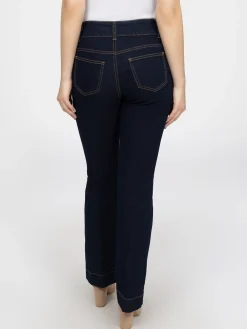 Jean large semi-ajusté