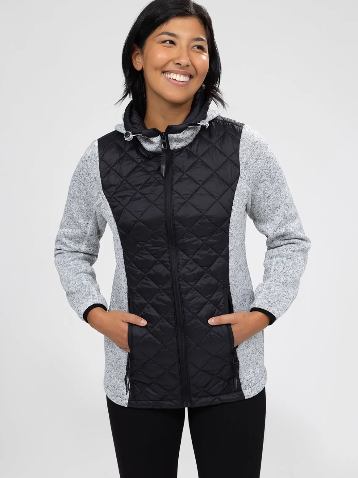 Manteau coquille mi-cuisse