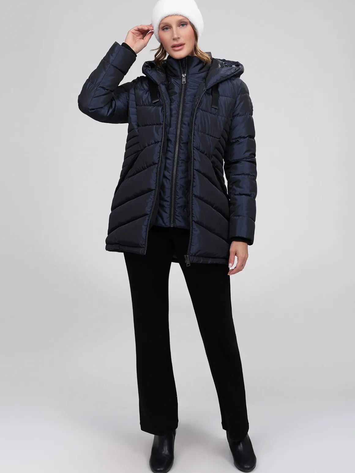 Manteau mi-cuisse