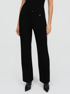 Pantalon à jambes évasées