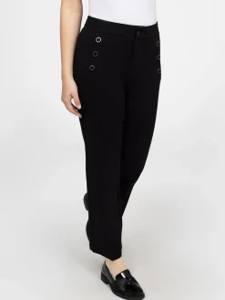 Pantalon décontracté évasé