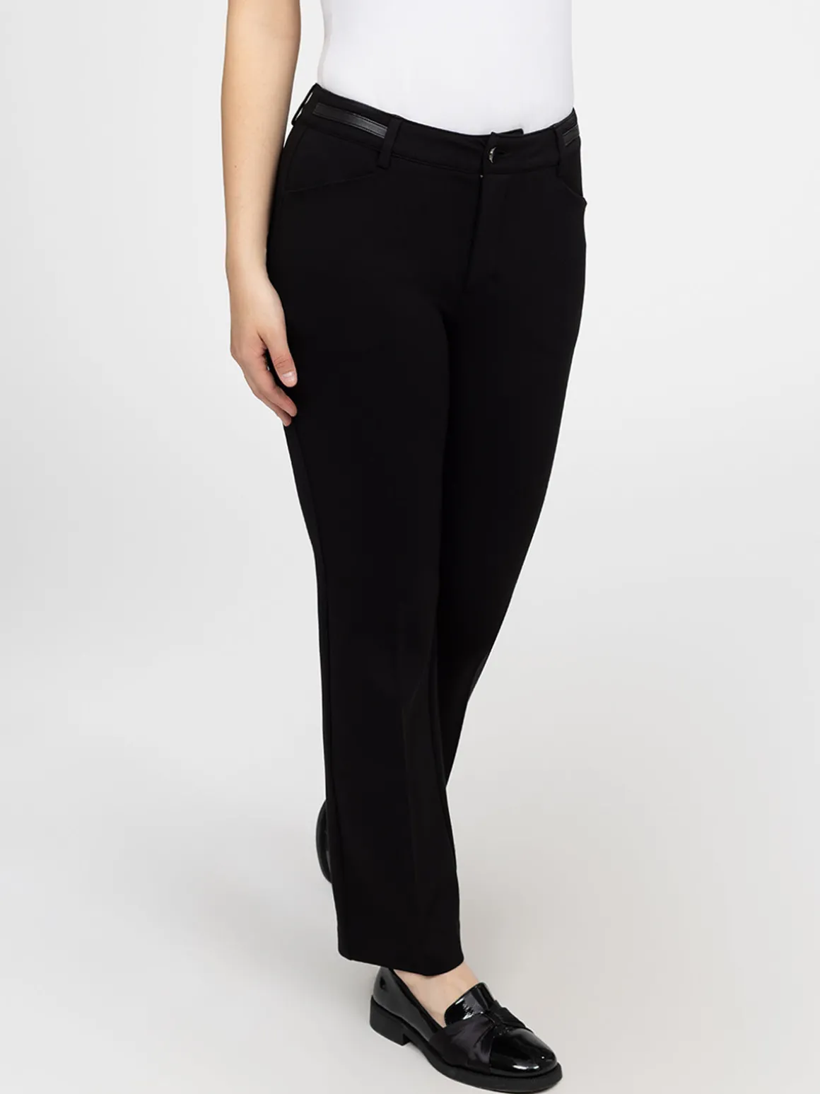 Pantalon décontracté évasé