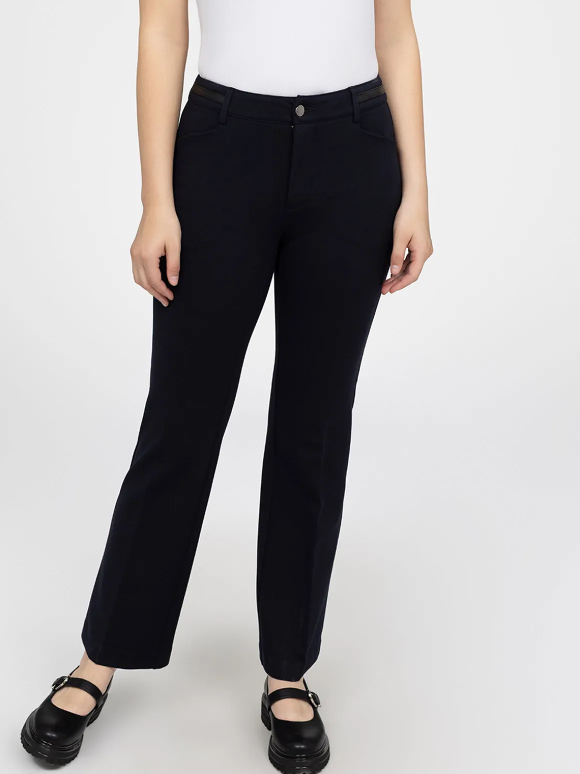 Pantalon décontracté évasé
