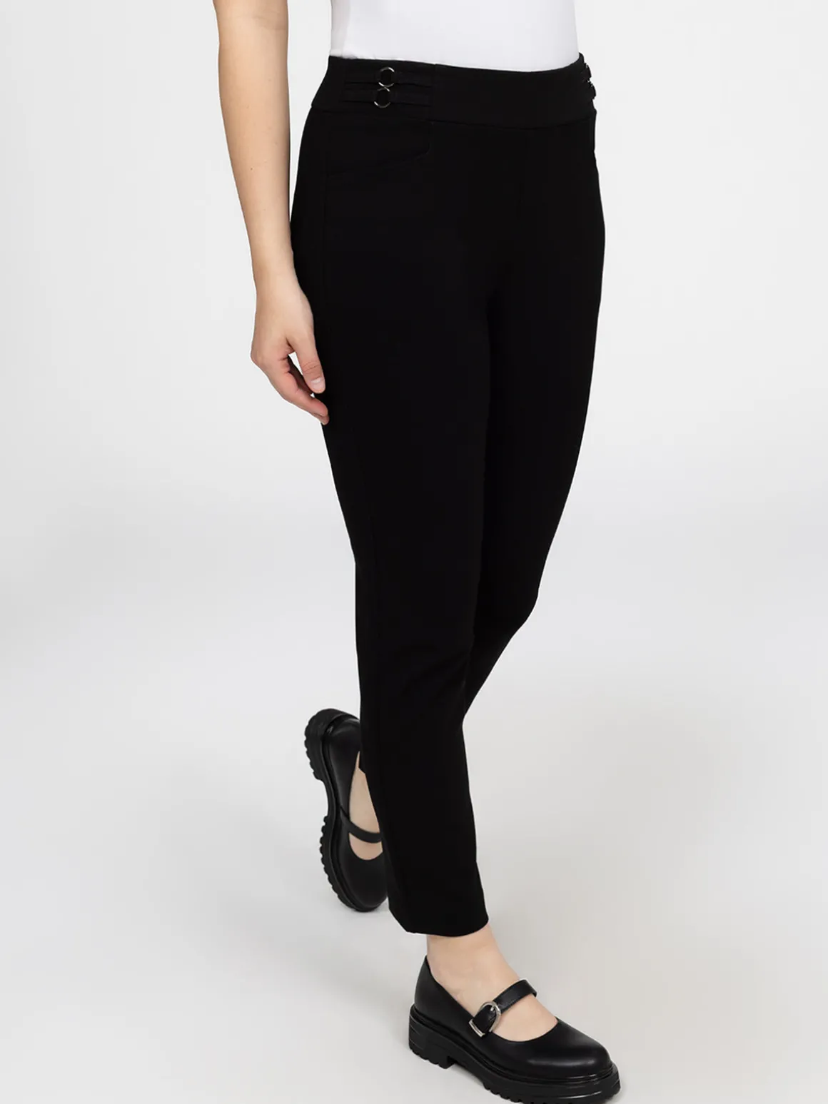 Pantalon droit à enfiler - Petite