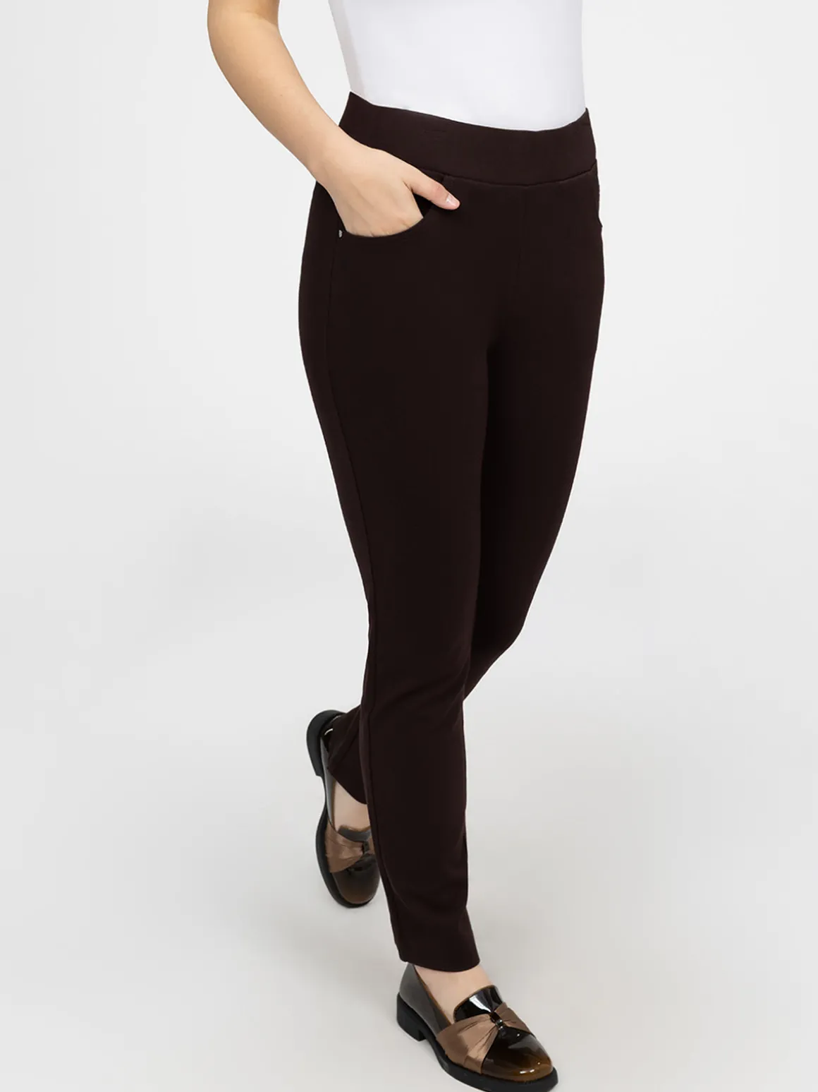 Pantalon droit à enfiler - Petite