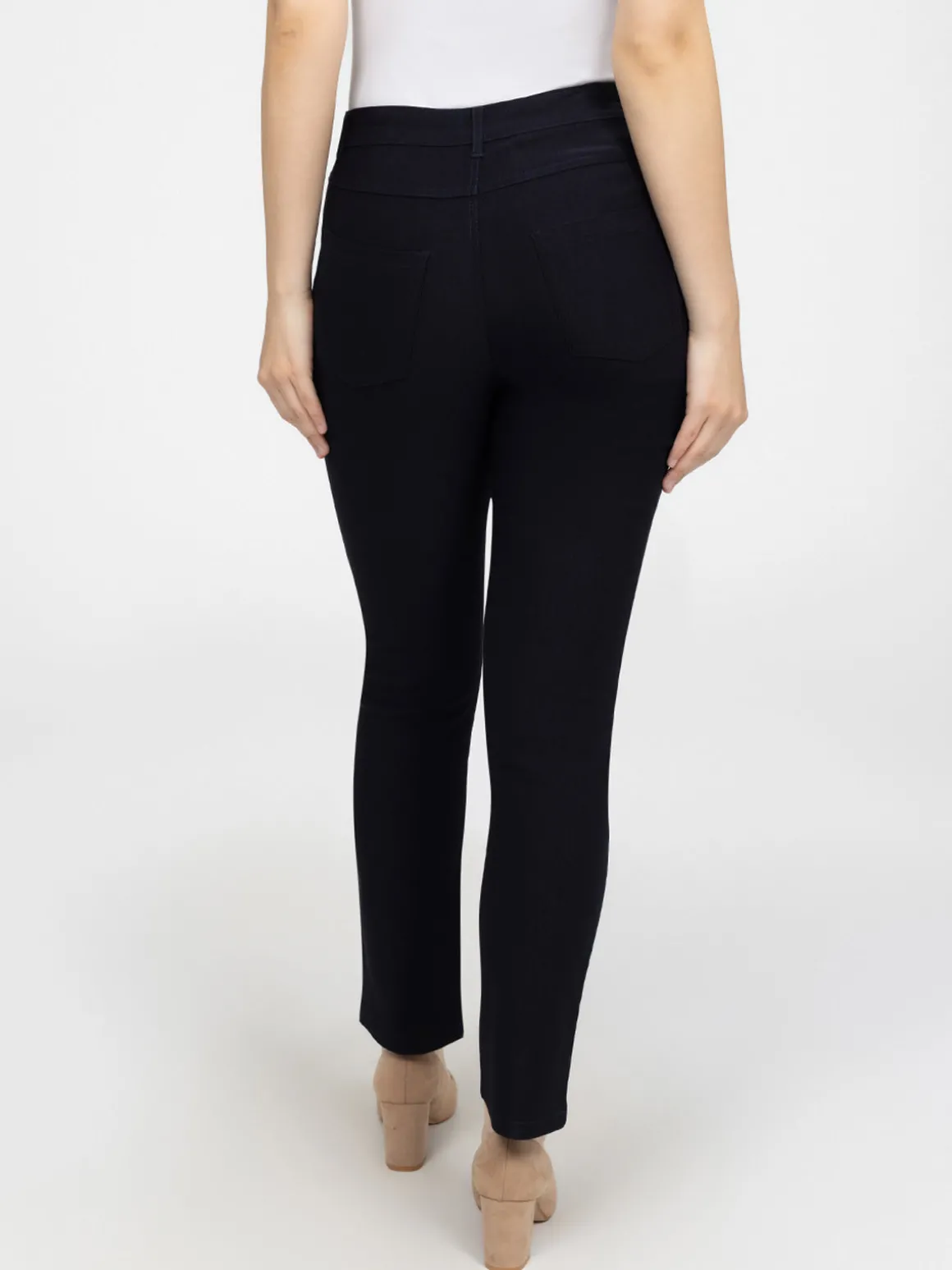 Pantalon droit semi-ajusté - Petite