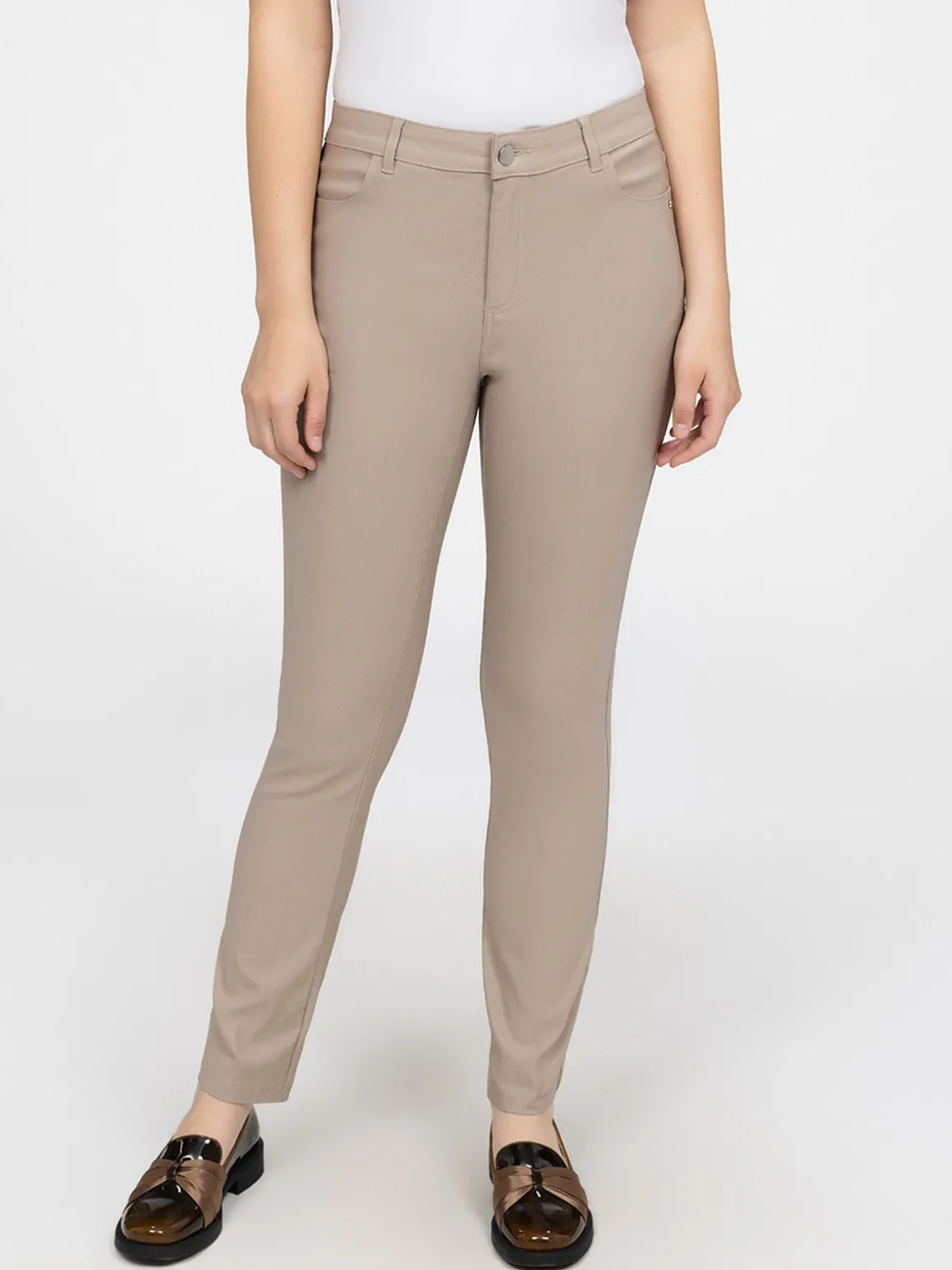 Pantalon droit semi-ajusté - Petite