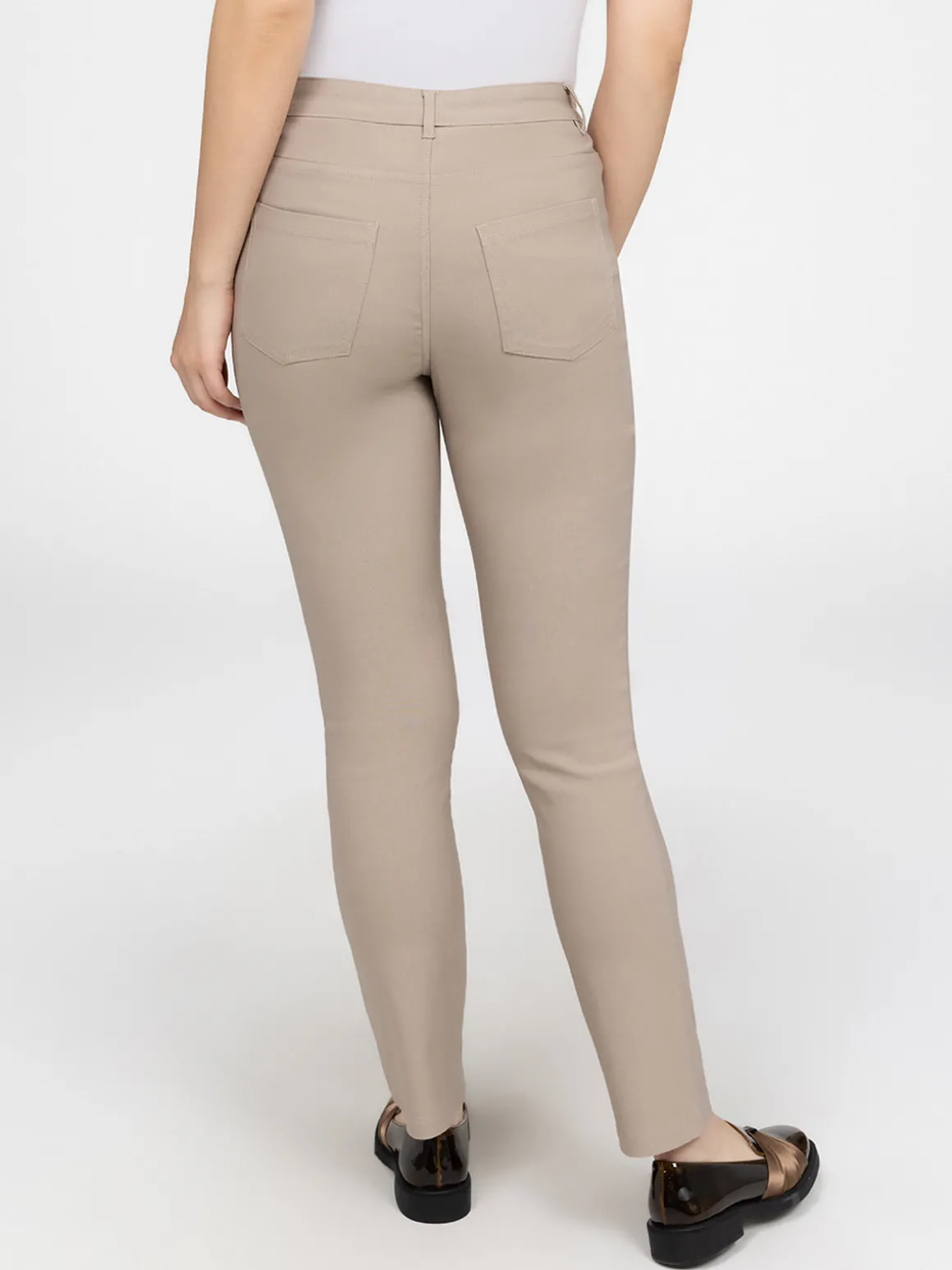 Pantalon droit semi-ajusté - Petite