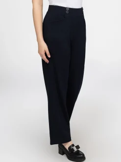 Pantalon large décontracté à enfiler