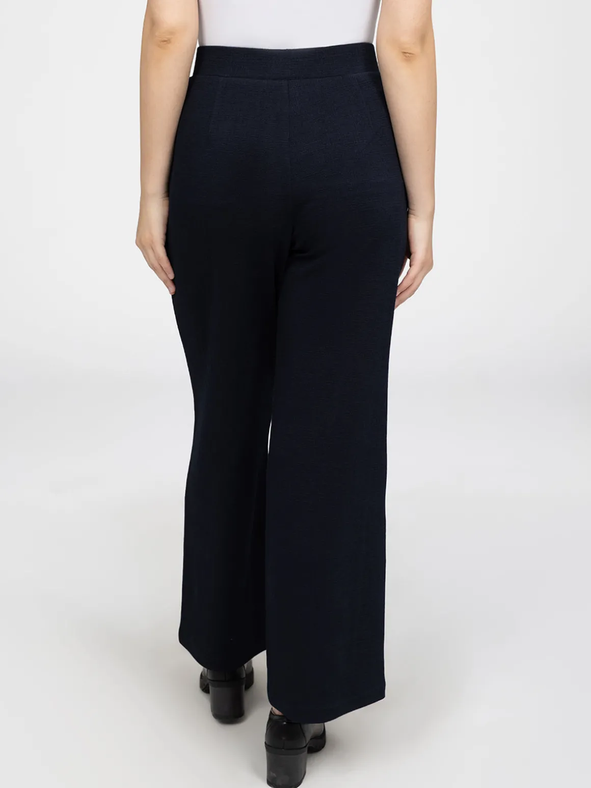 Pantalon large décontracté à enfiler