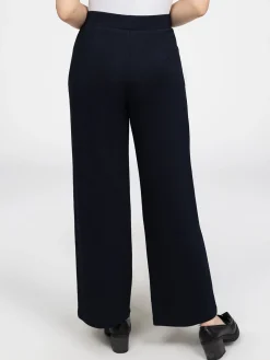 Pantalon large décontracté à enfiler