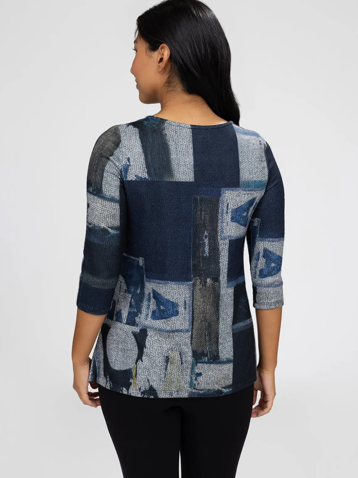 T-shirt à manches 3/4
