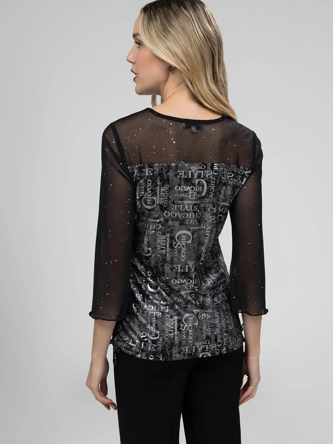 T-shirt à manches 3/4