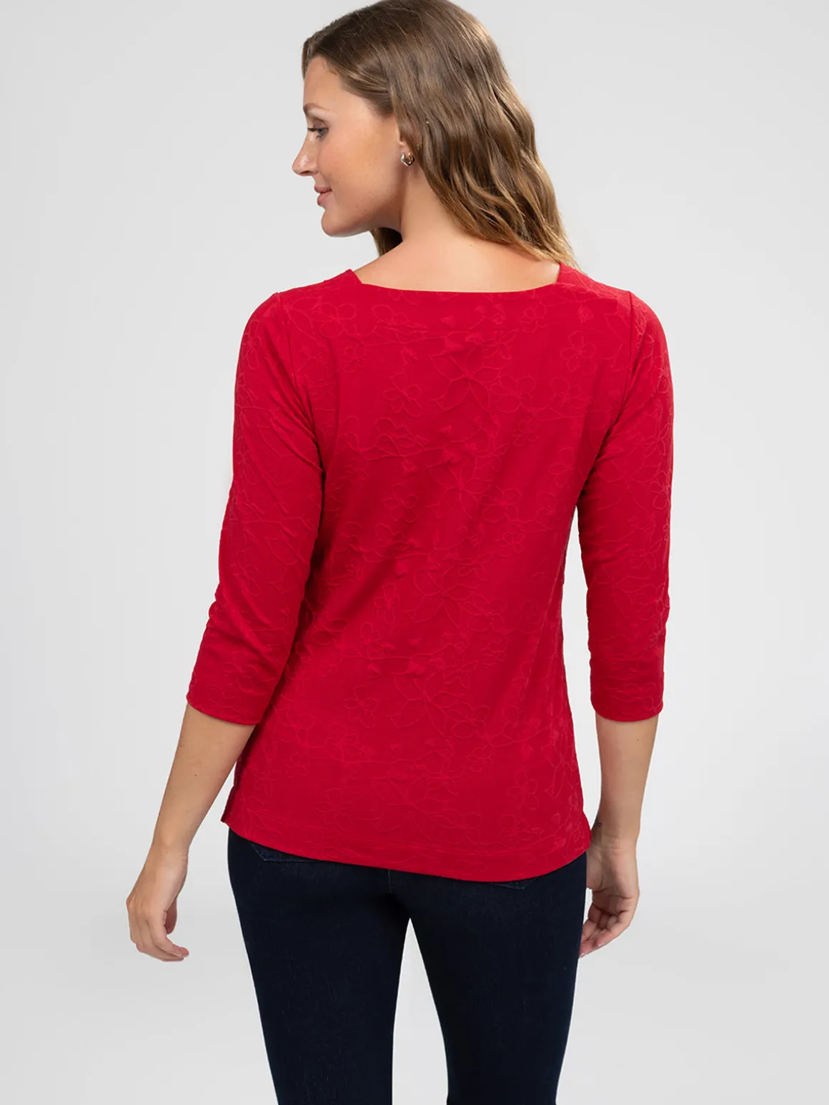 T-shirt à manches 3/4