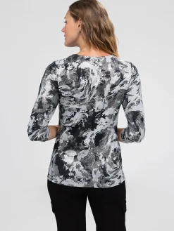 T-shirt à manches 3/4
