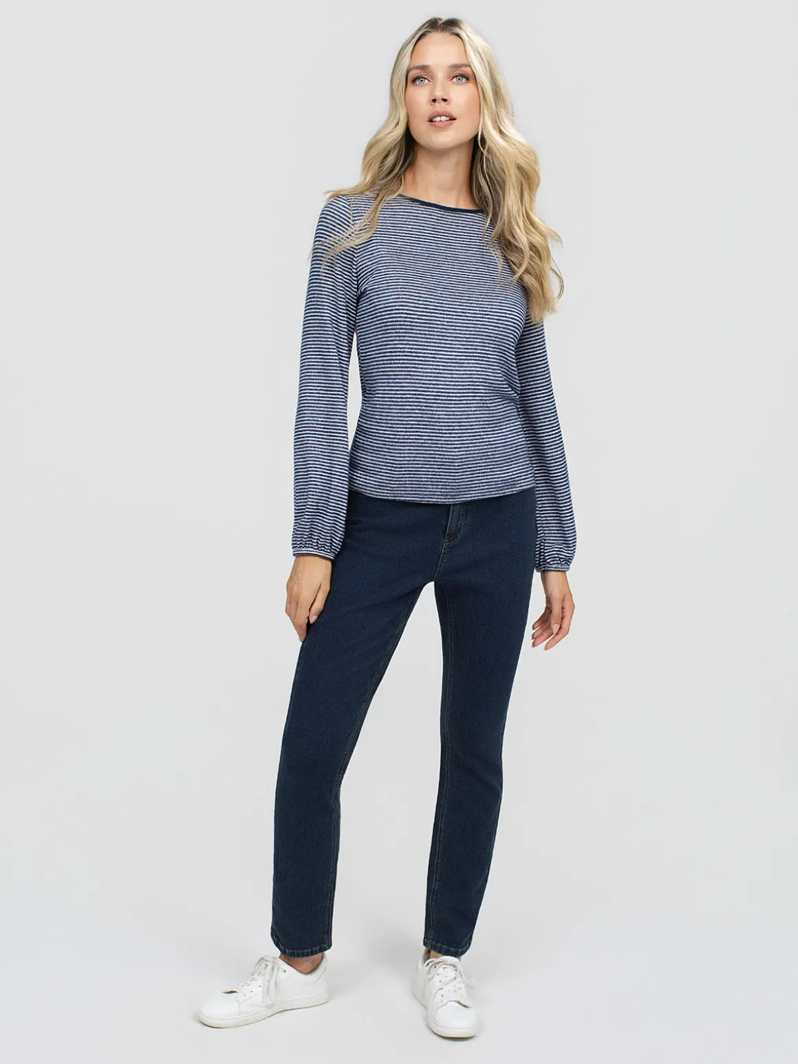 T-shirt ajusté à manches longues