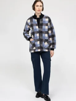 Veste en tricot à manches longues